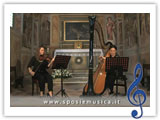Arpa violino Canone in Re Pachelbel matrimonio cerimonia
